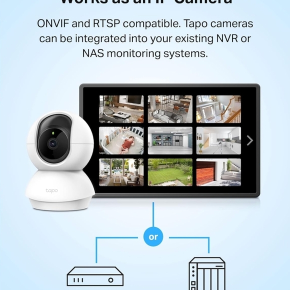 TP-Link Tapo Smart Pan/Tilt Indoor Security Camera, 360° Motion Tracking, 1080p - Picture 6 of 16
